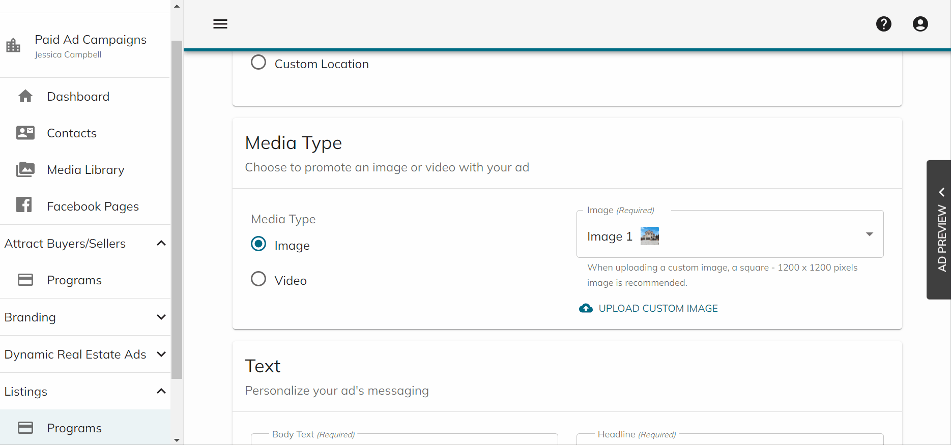 pa create media image and video with listing.gif