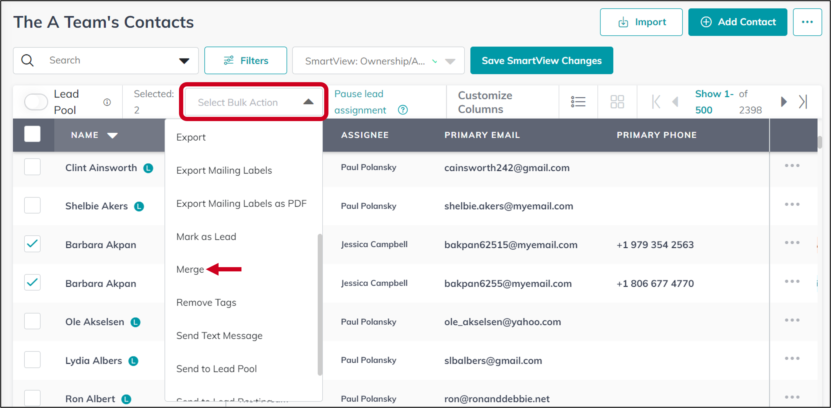 teams contacts bulk merge.png
