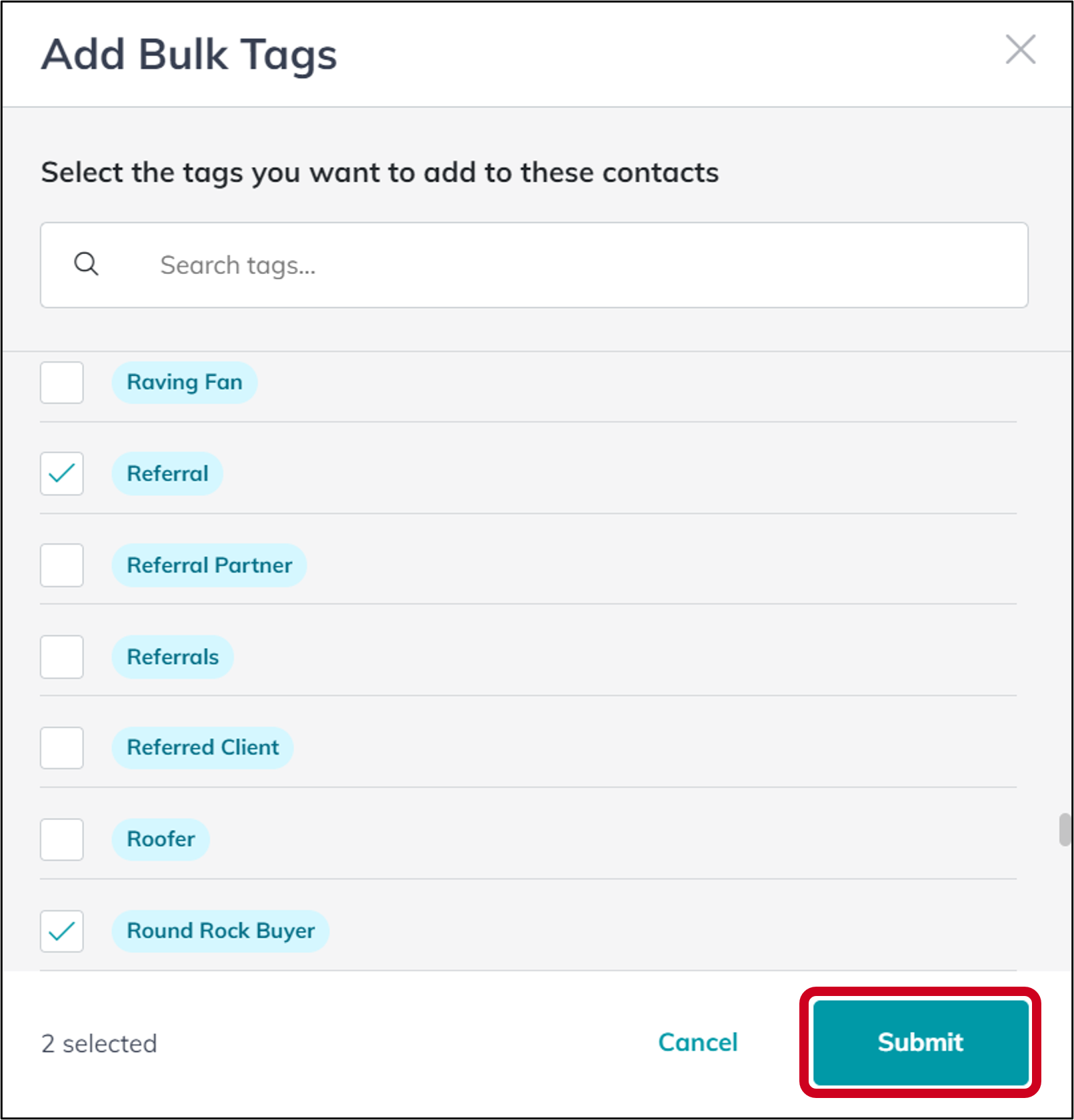 contacts bulk add tags select submit.png