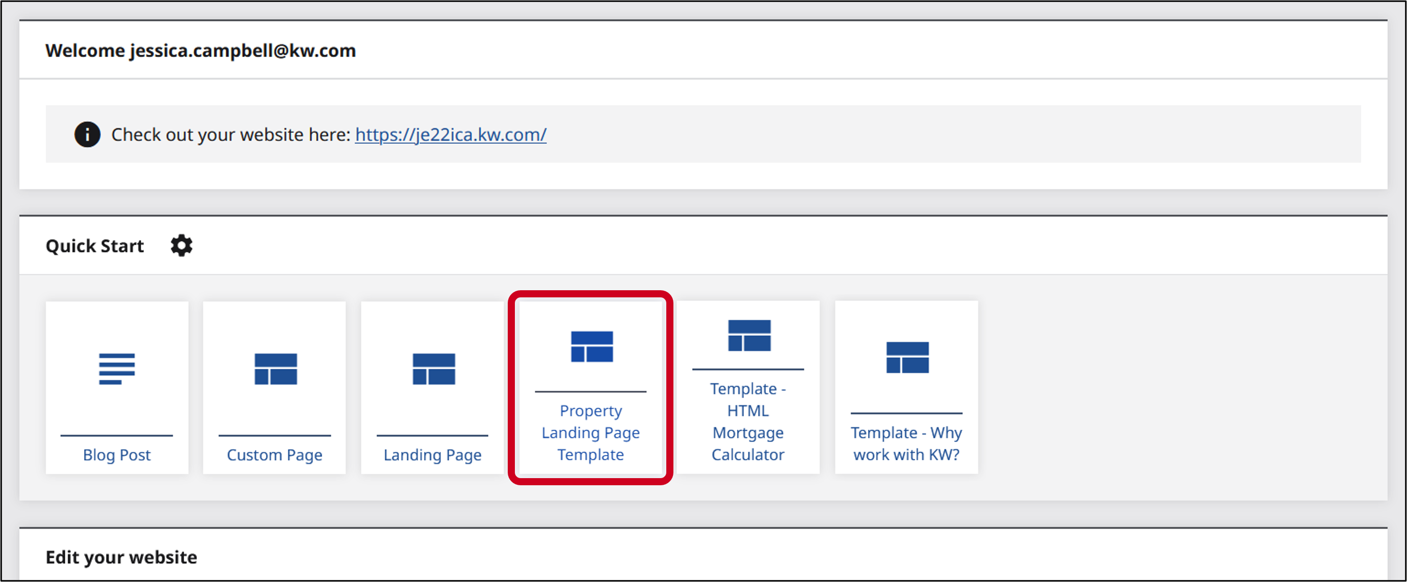 site listing page select menu option.png