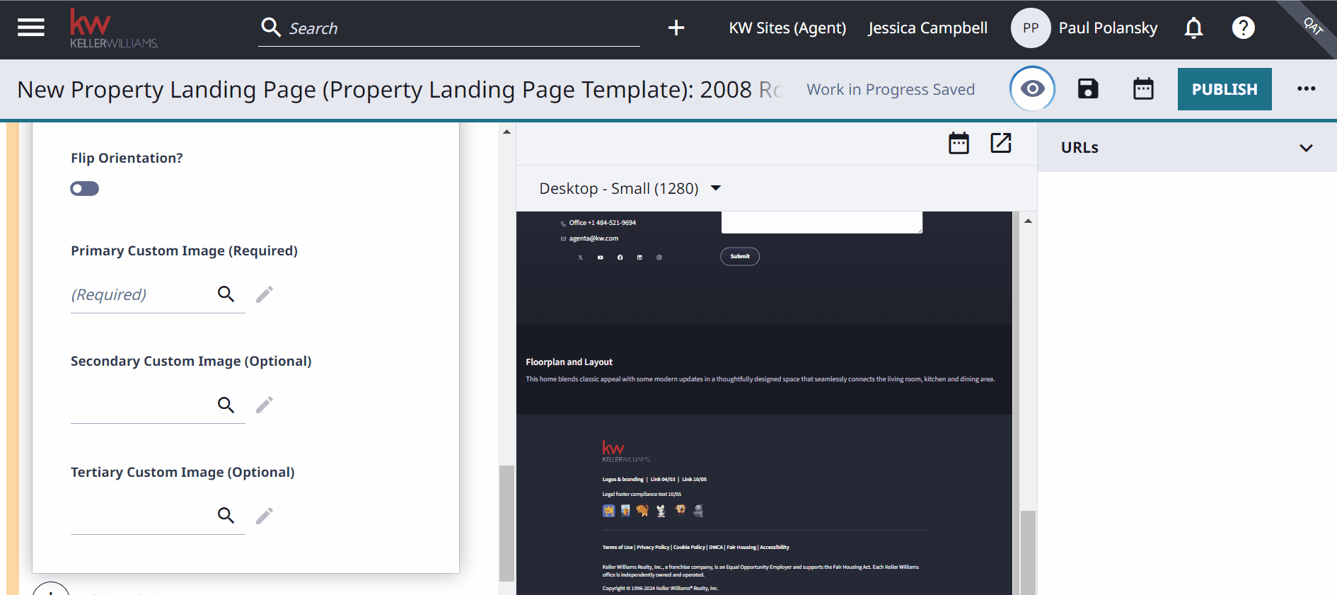site listing page custom content block.gif
