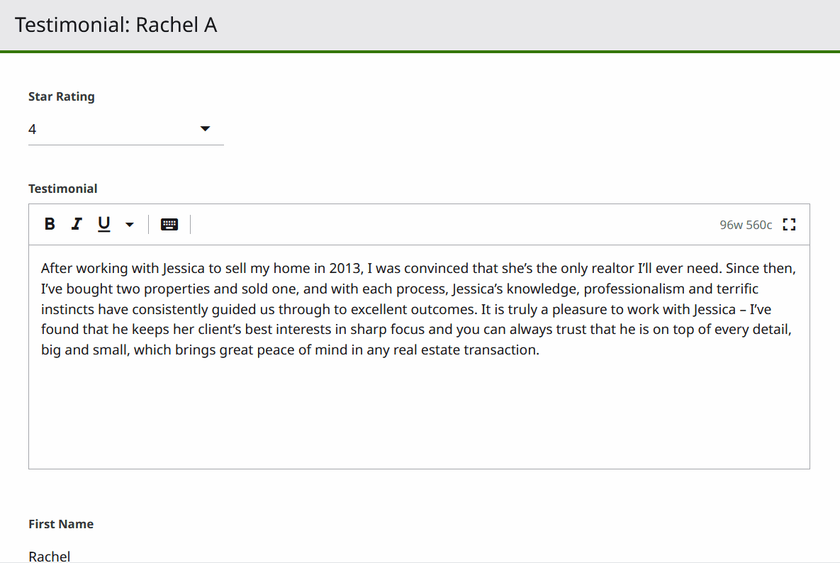 Sites new content publish testimonial.gif