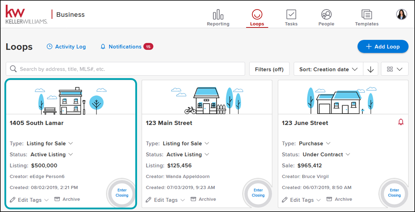 Descargar documentos de Dotloop – KW Respuestas