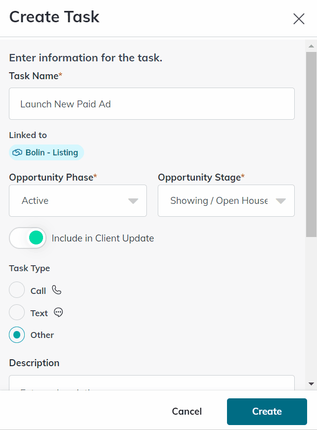 opps checklist add task modal.gif