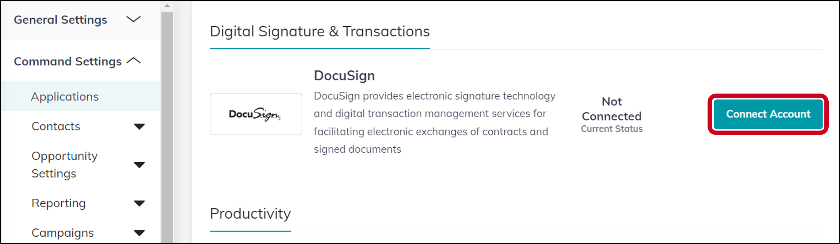 docusign configuración conectar cuenta.png