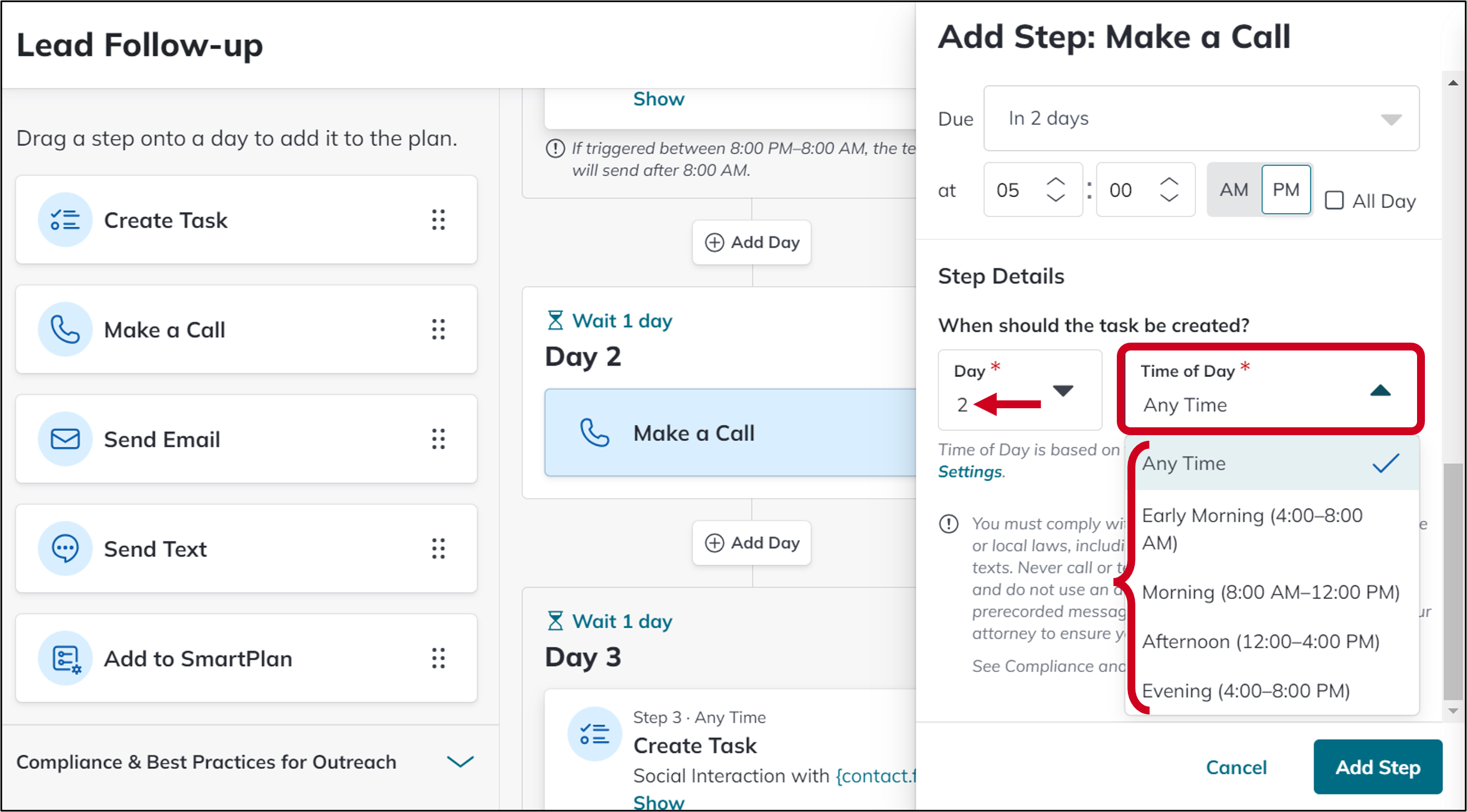 teams sp create call time of day.png