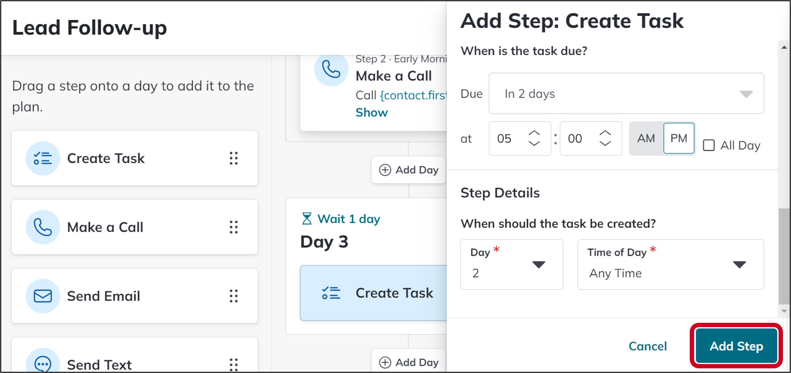sp create task add step.png