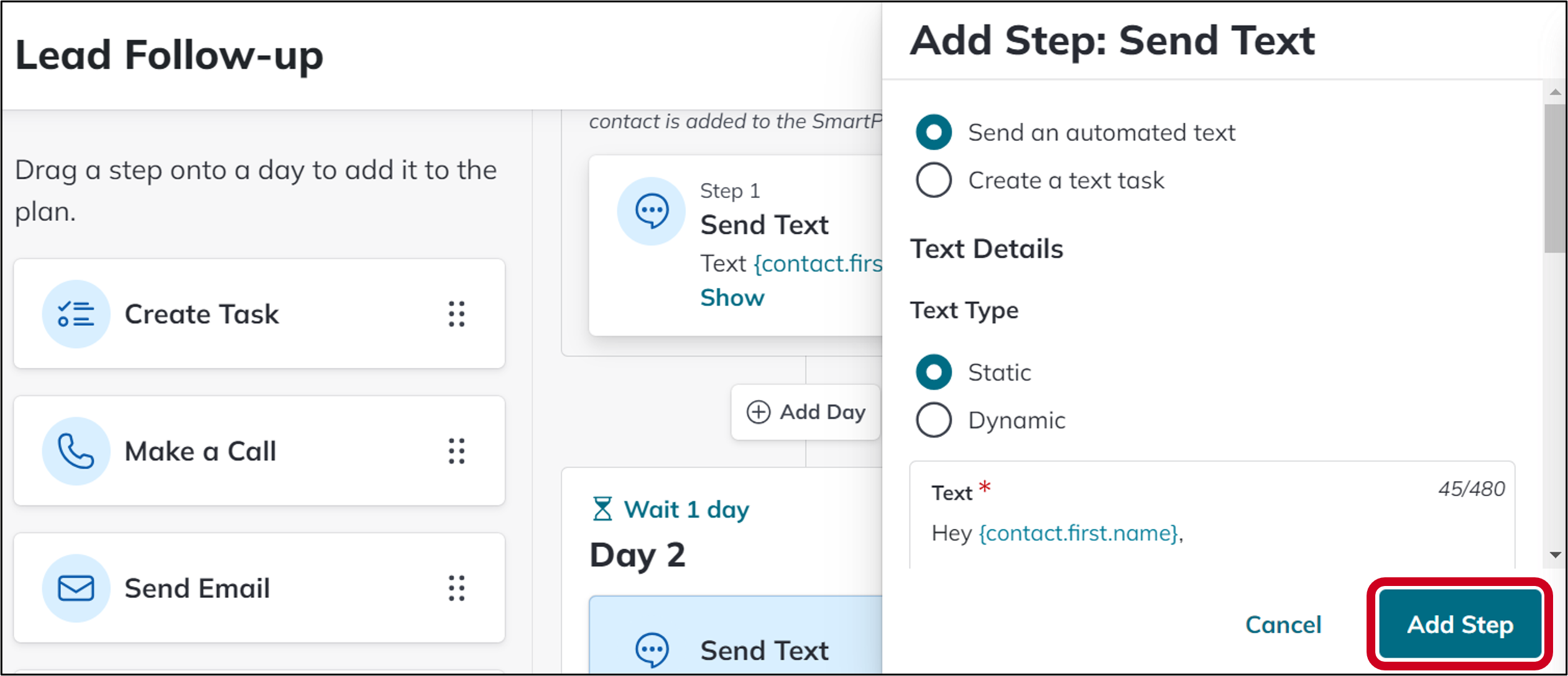 sp create text add step.png