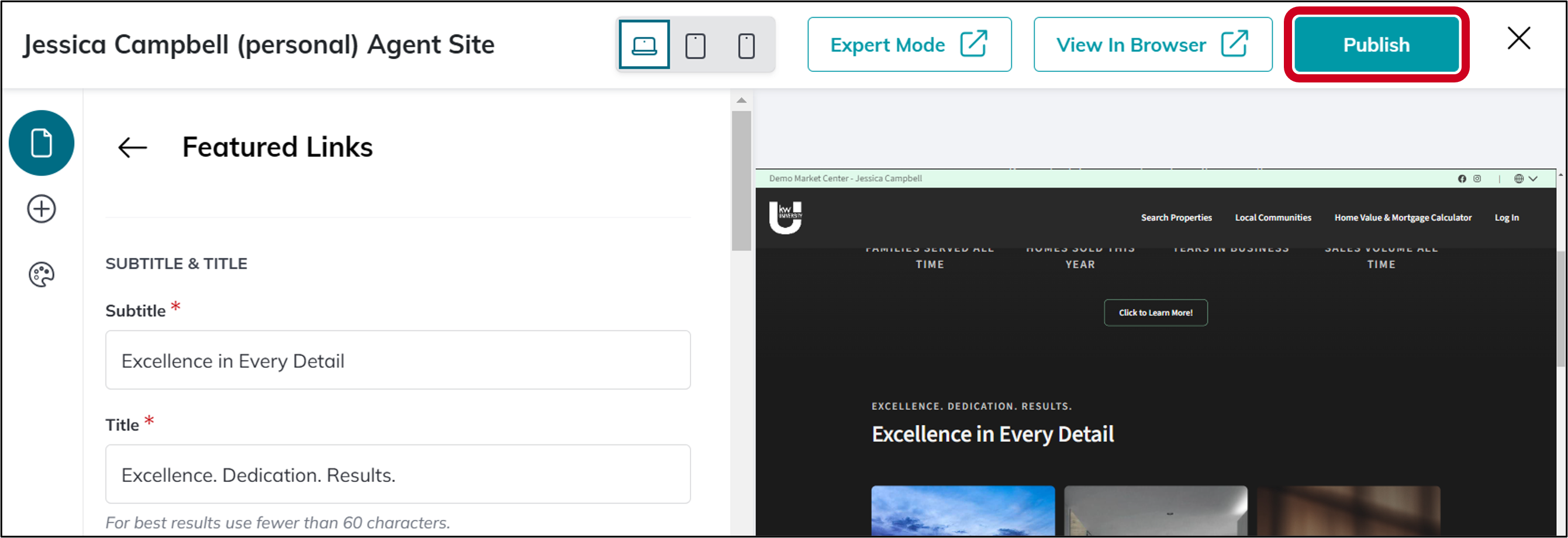sites cm edit home links publish.png