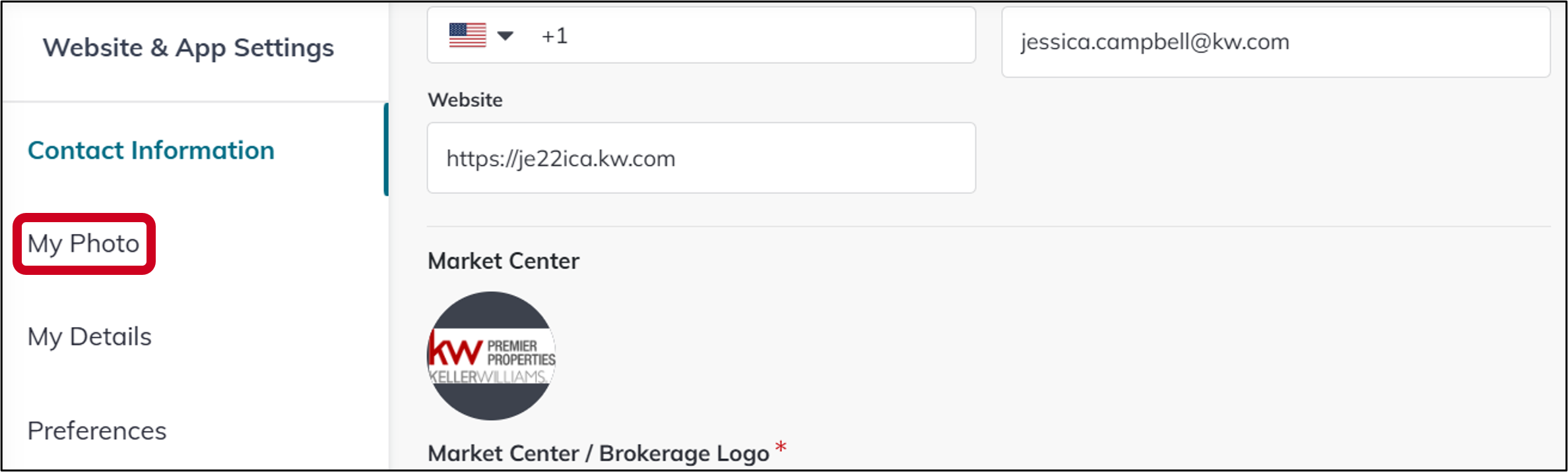 cmd web settings my photo section.png