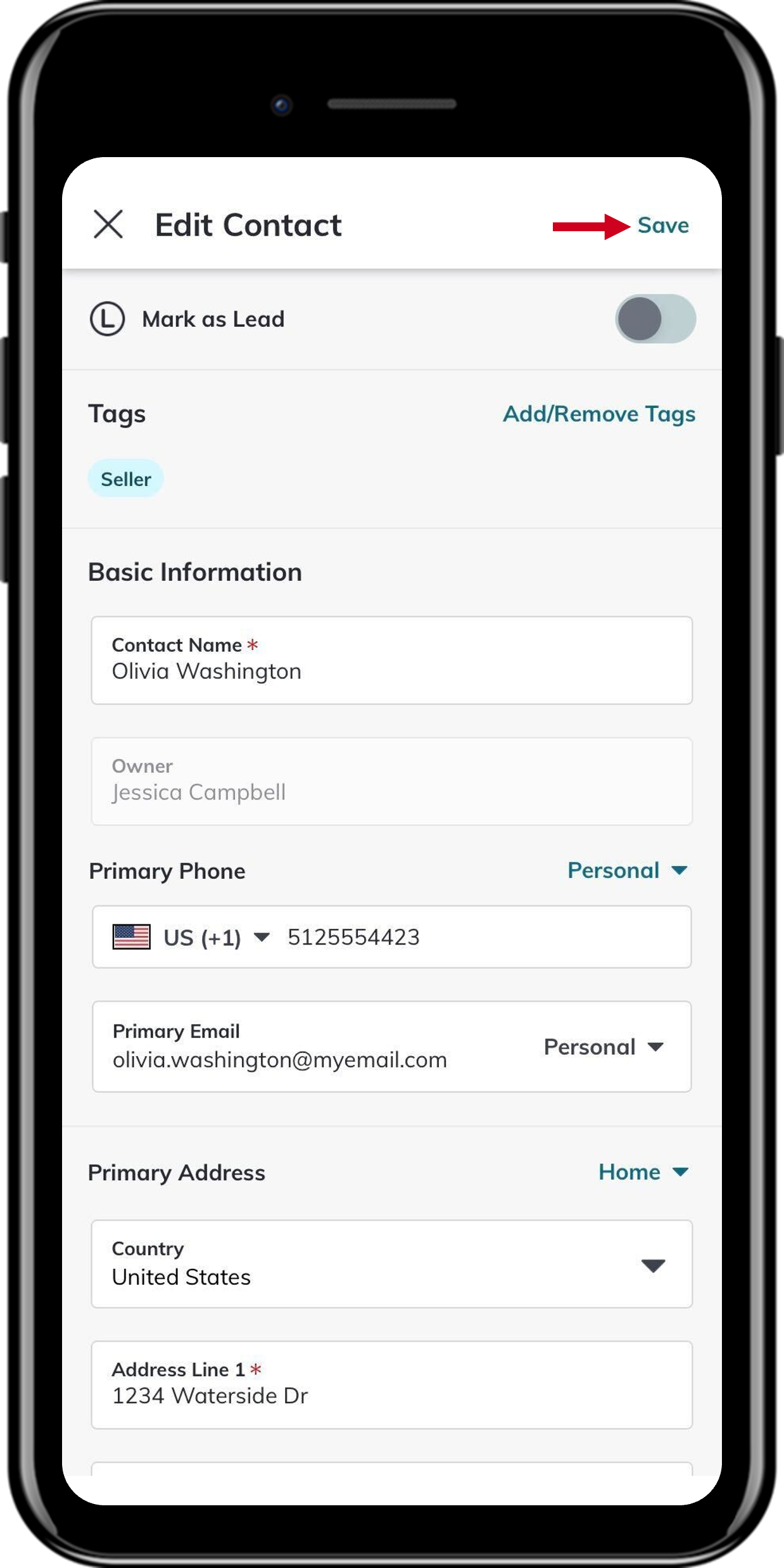 Edit A Lead Or Contact In The Command App – KW Answers